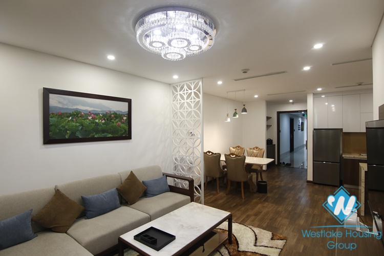 Brand new two bedrooms apartment for rent in Hao Nam, Dong Da, Ha Noi